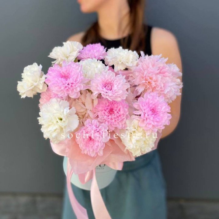 Коробка с цветами "Фиона" в Казани