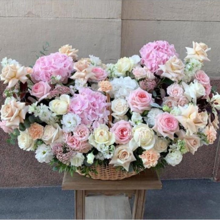 Цветочная корзина макси N2 в Казани