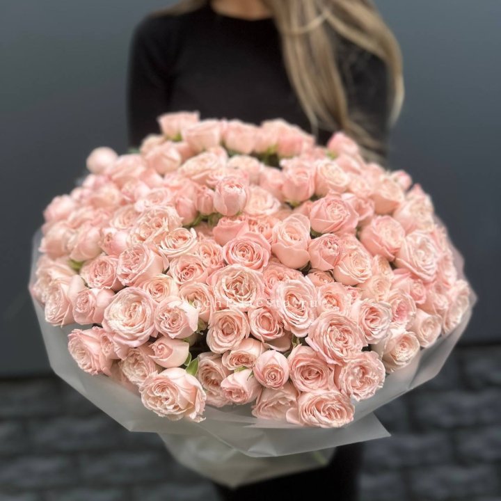 51 кустовая роза Бомбастик в Казани