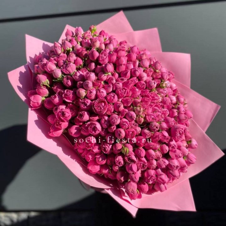 151 кустовая роза в Казани