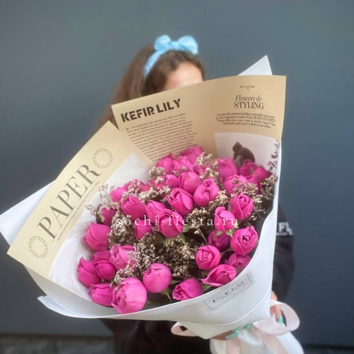 Пионовидные розы баблс №3 в Казани