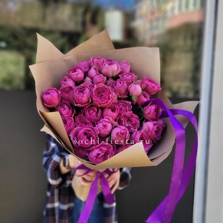 Букет с Мисти бабблс  в Казани