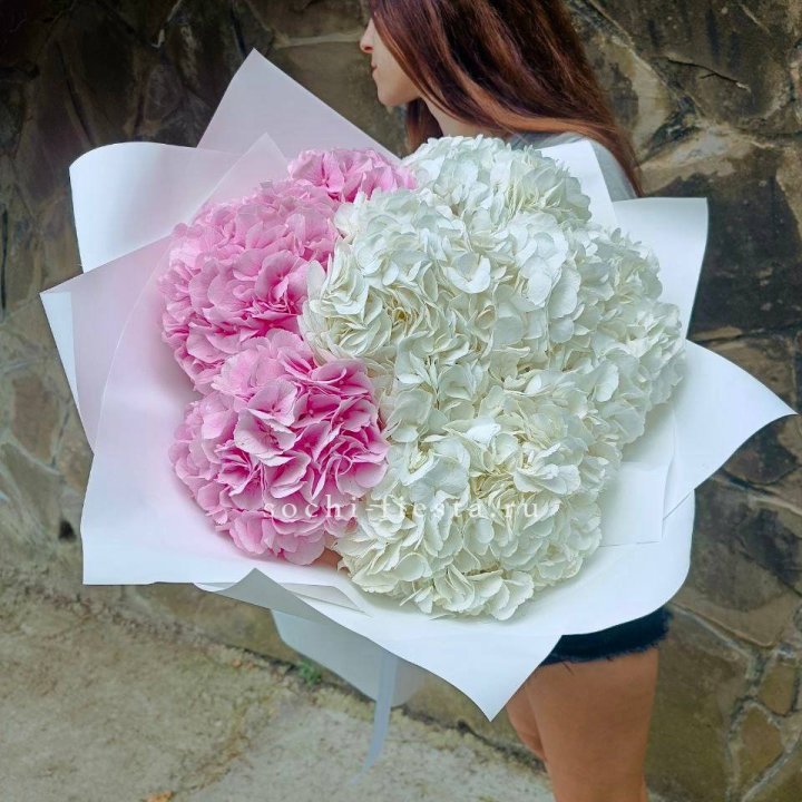 Букет гортензий №2 в Казани
