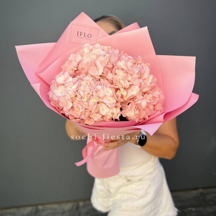 Букет гортензий "Крем" в Казани