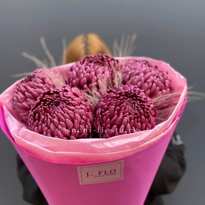 Хризантемы  Бигуди с стифой в Казани