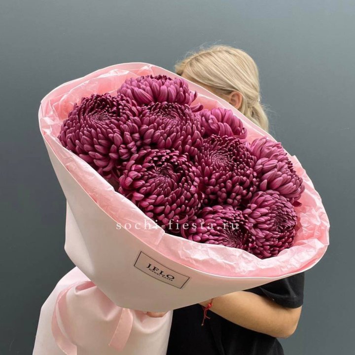 9 хризантем бигуди в Казани