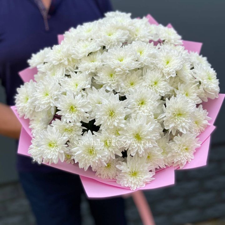  Букет 15 хризантем  в Казани