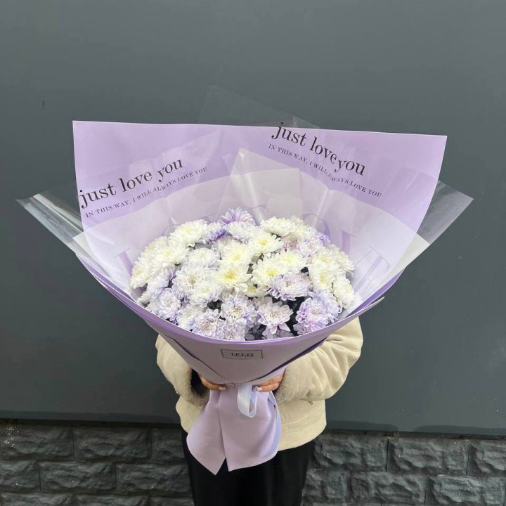 9 воздушных хризантем в Казани