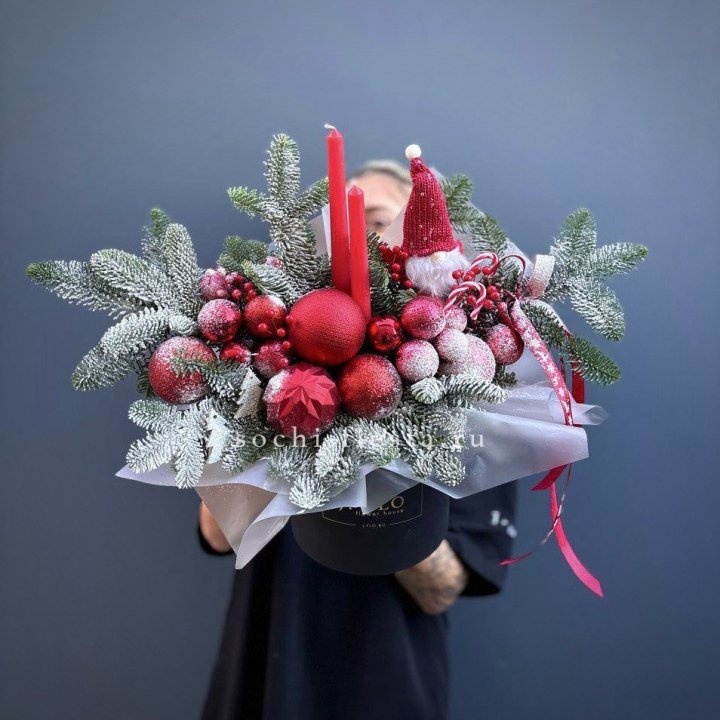 Композиция "Мери крисмас ред" в Казани