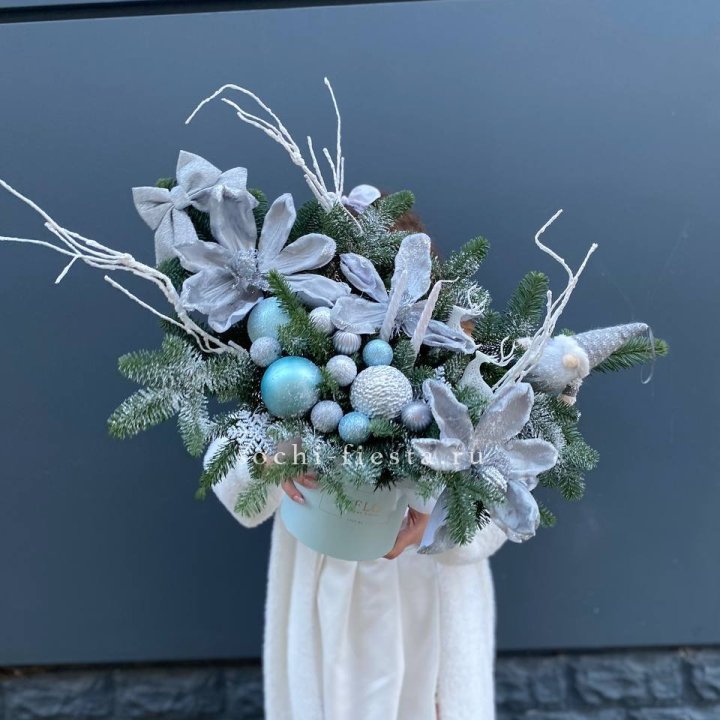 Композиция "Снежный цветок" в Казани