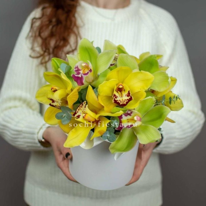 Бокс с орхидей №1 в Казани