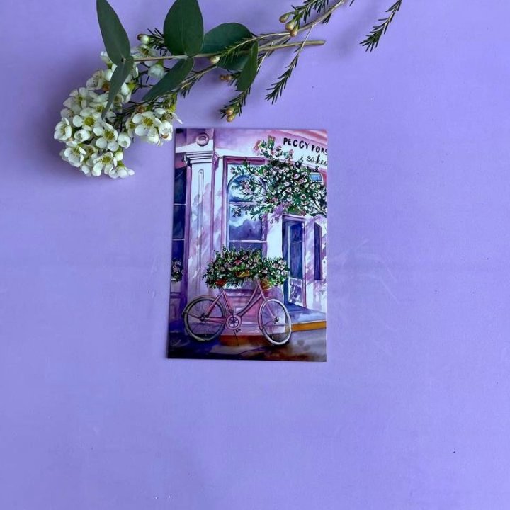 Открытка к букету "Розовый" в Казани