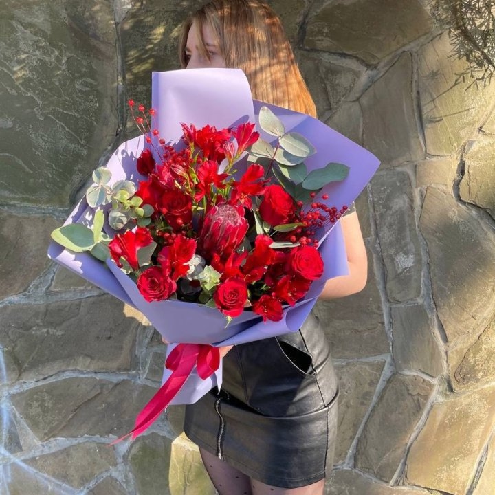 Букет c протеей "Алиса" в Казани