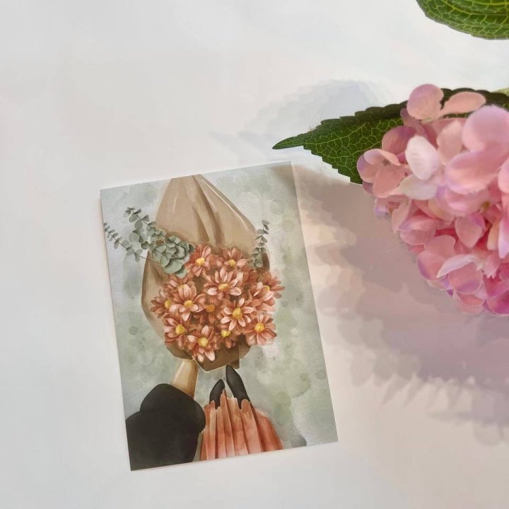 Открытка к букету "Букет" в Казани