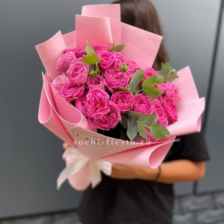 Пионовидные розы мисти баблс N.2 в Казани