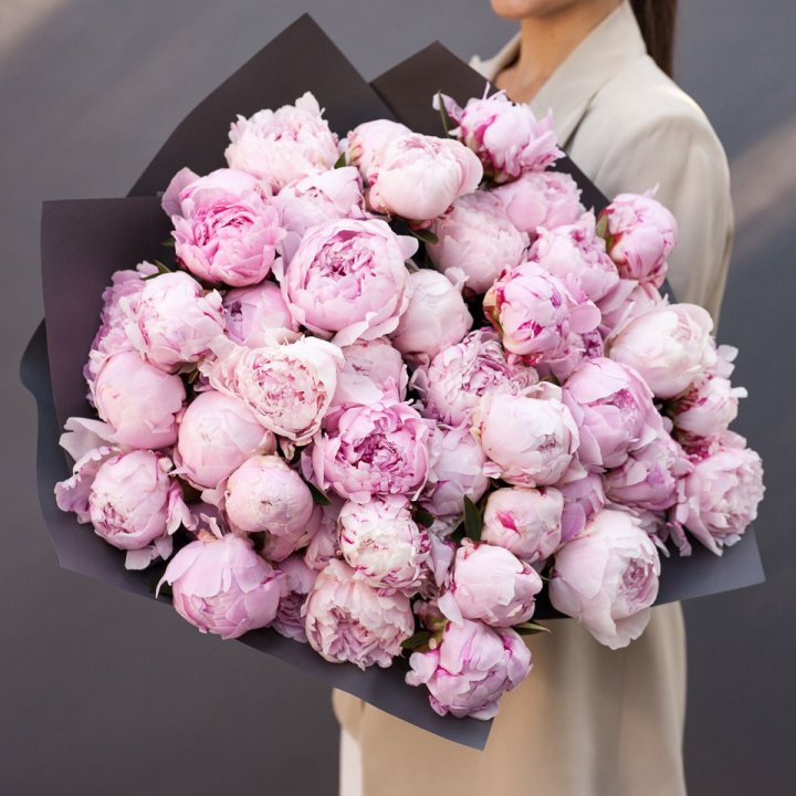 Пионы охапка в Казани