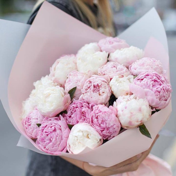 Букет пионов "Бутоника" в Казани
