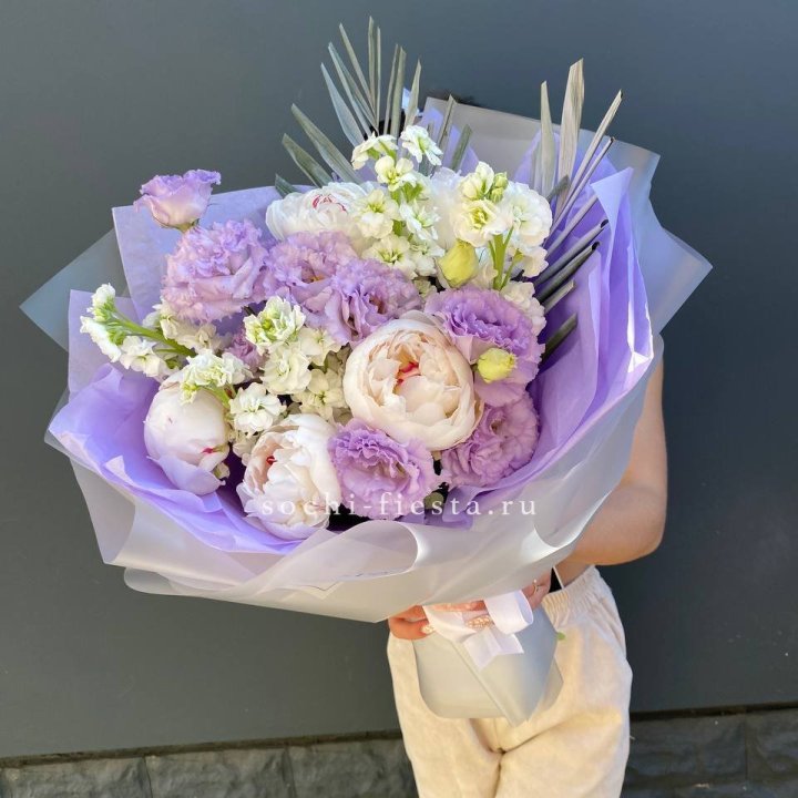  Букет "Лавандовое мороженое" в Казани