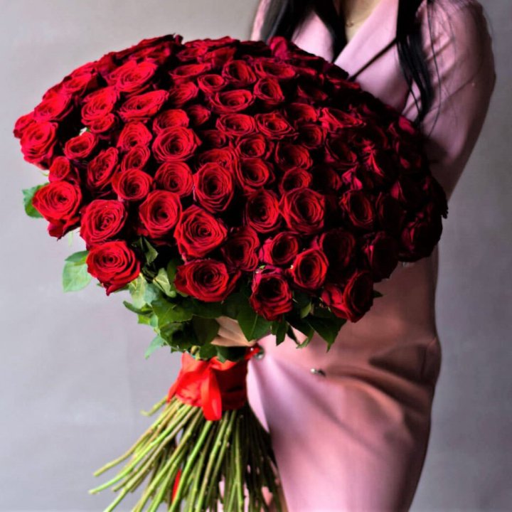 101 высокая роза в Казани