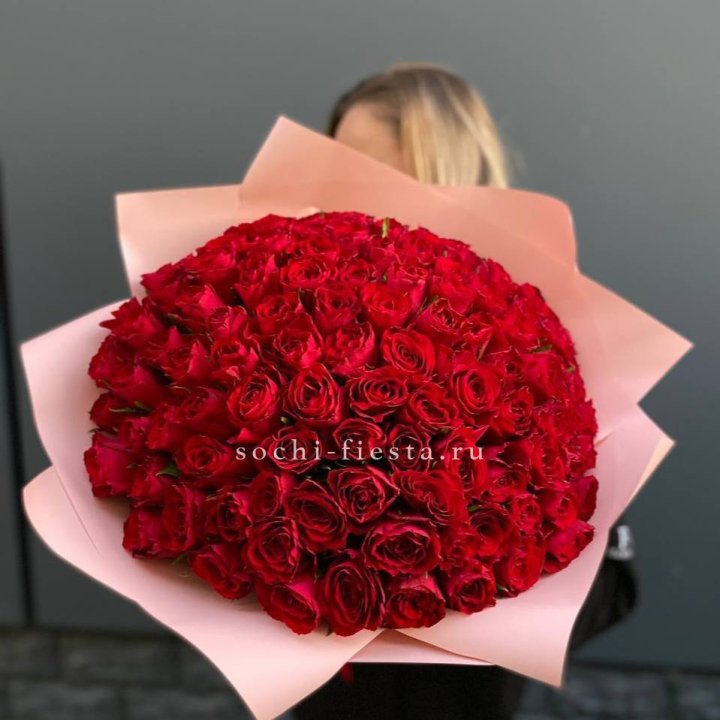 101 роза мадам ред в Казани