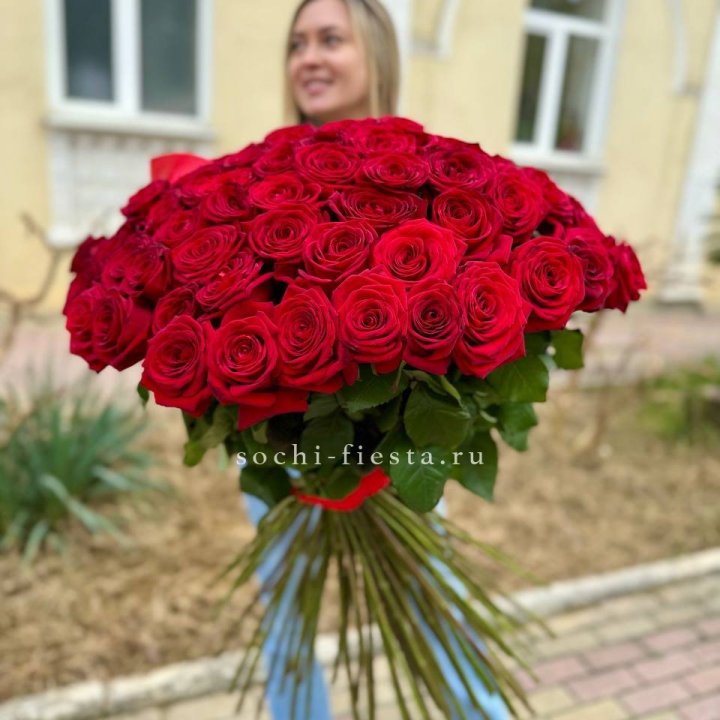 101 голландская роза в Казани