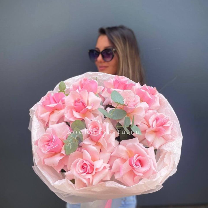 Букет роз "Минифу" в Казани