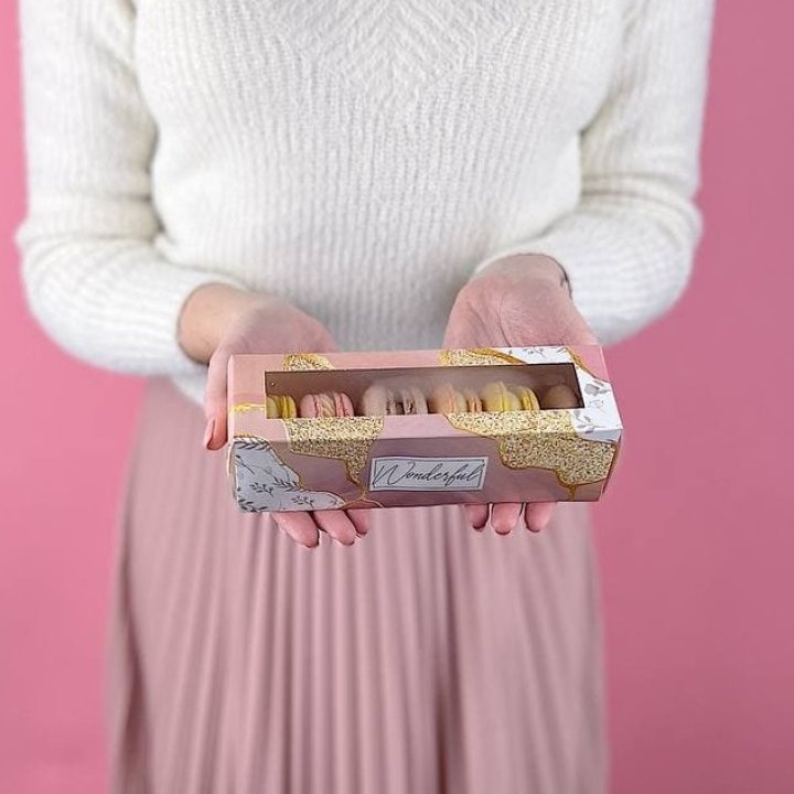 Коробка макаронс 5 шт. в Казани