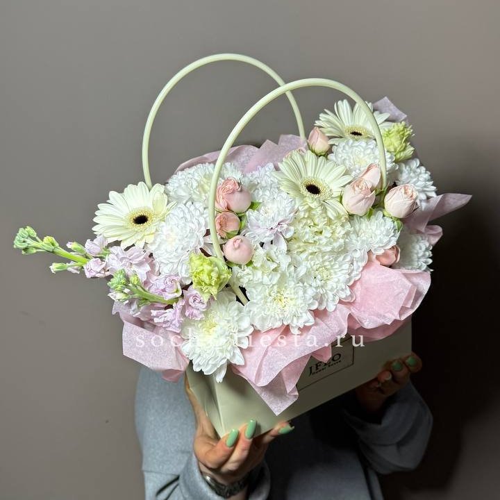 Сумочка "Белый рассвет" в Казани