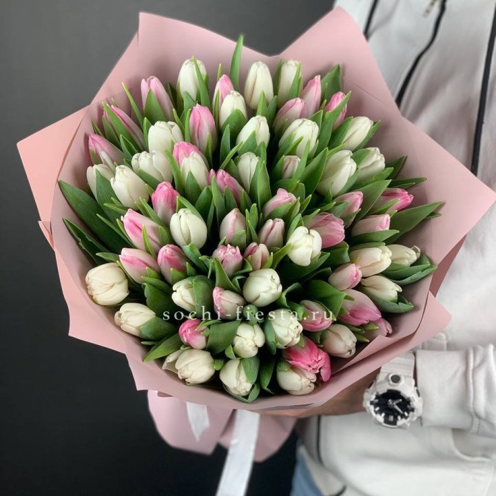 61 тюльпан микс в Казани