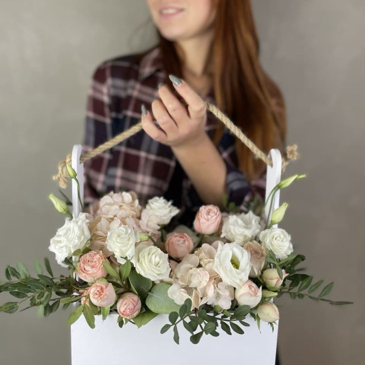 Ящик бокс нежный в Казани