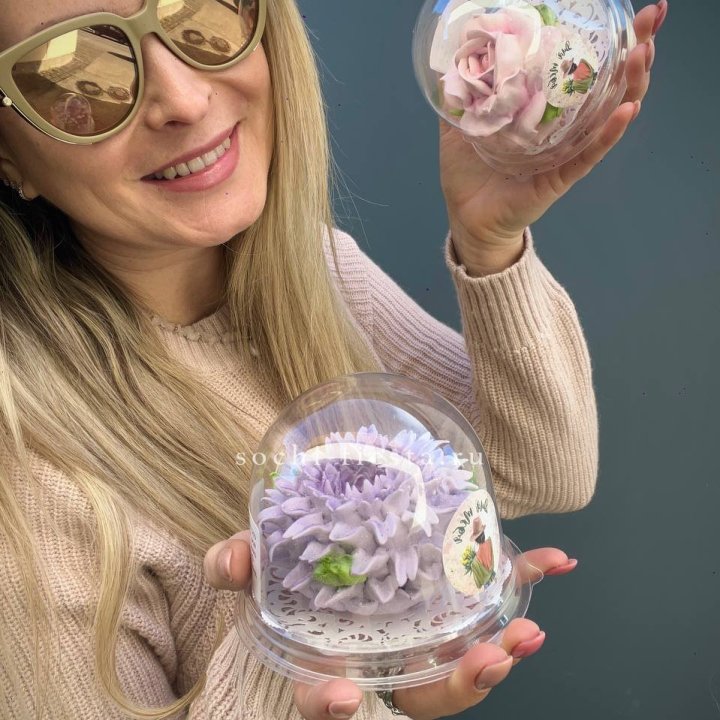 Зефир пион, роза (штучно) в Казани